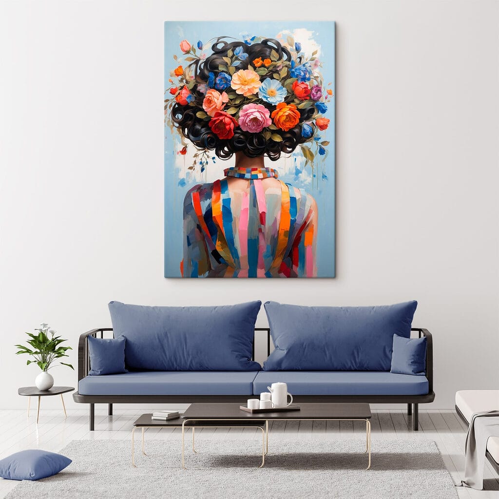 Coiffure de fleurs — intérieur 2