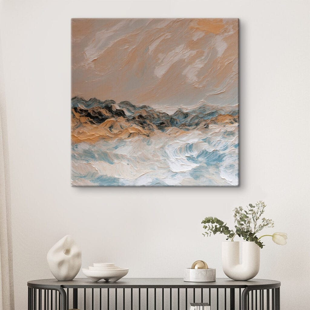 Houle aux tons sable — intérieur 1