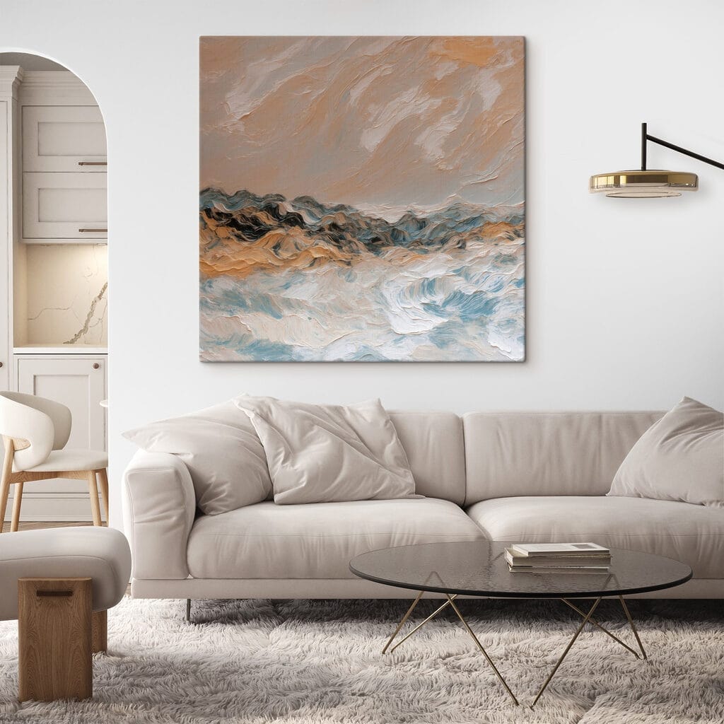 Houle aux tons sable — intérieur 2