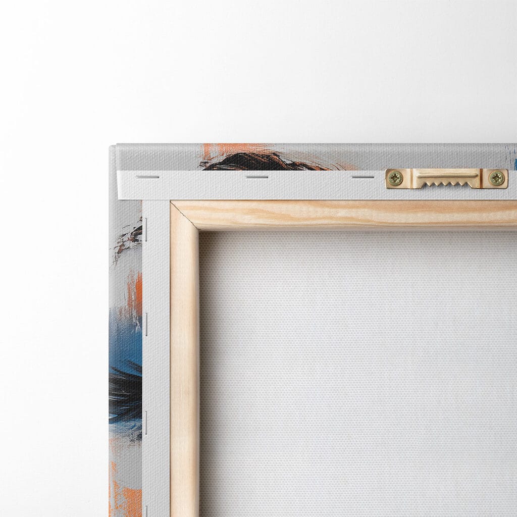 Regard derrière le bleu — dos