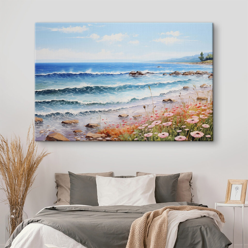 Plage fleurie — intérieur 2