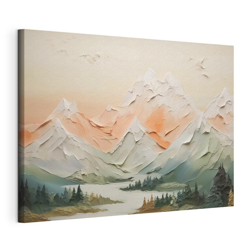 Montagnes pâles — vue du produit