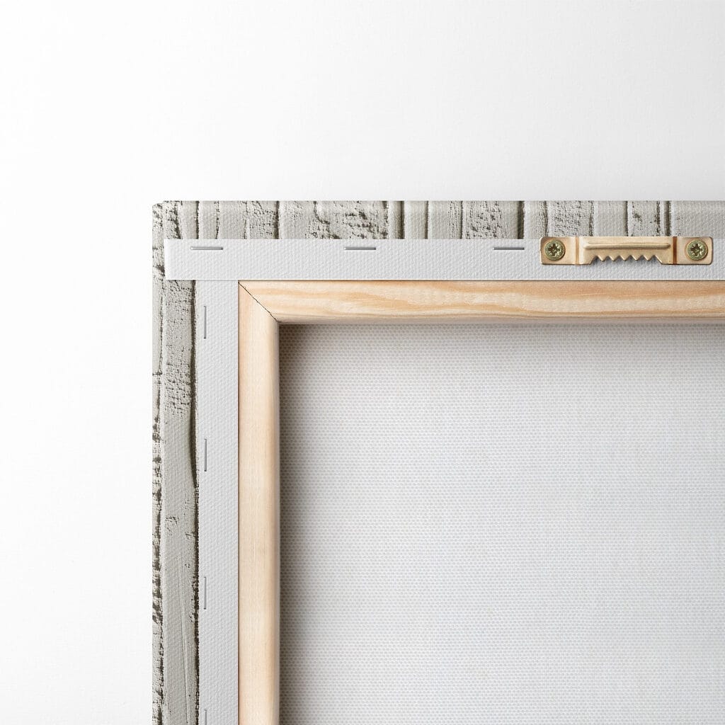 Lignes verticales crème — dos
