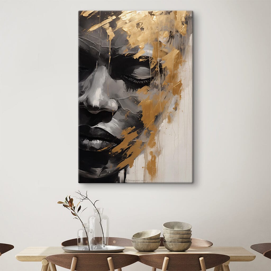Profil sombre et or — intérieur 2