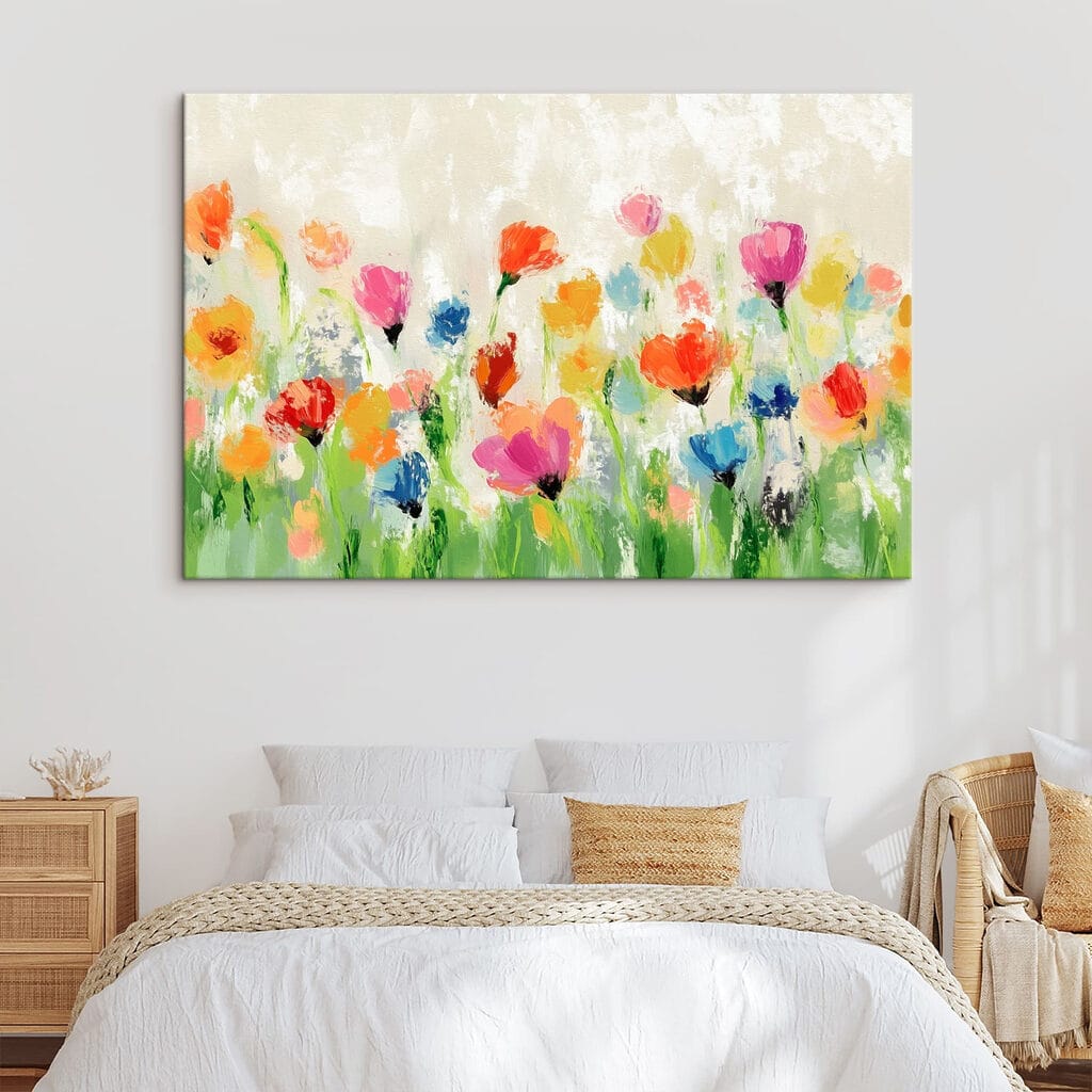 Fleurs des champs colorées — intérieur 1
