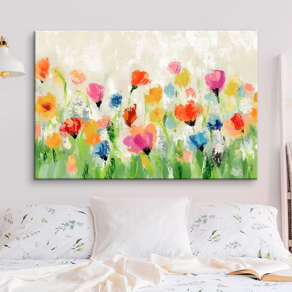 Fleurs des champs colorées — intérieur 2