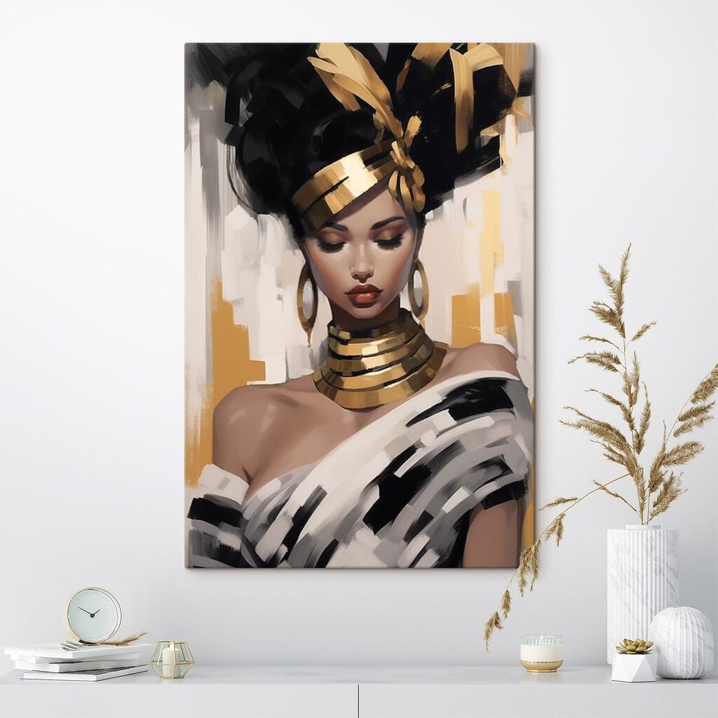 Foulard noir et or — intérieur 1