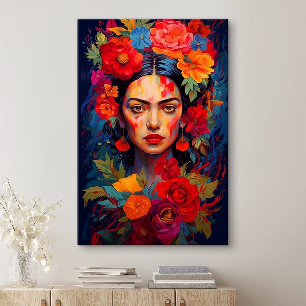 Frida aux fleurs ardentes — intérieur 1