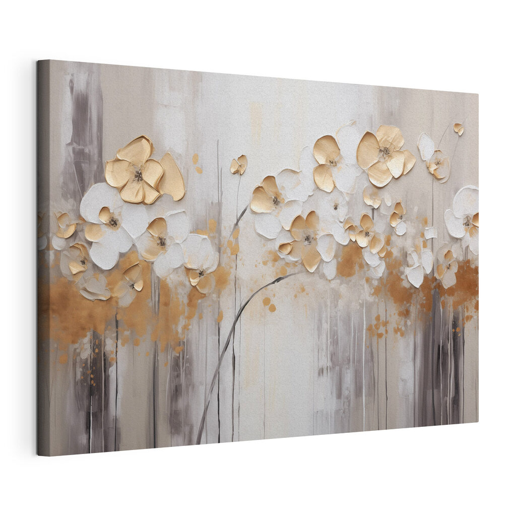 Floraison blanche et dorée — vue du produit