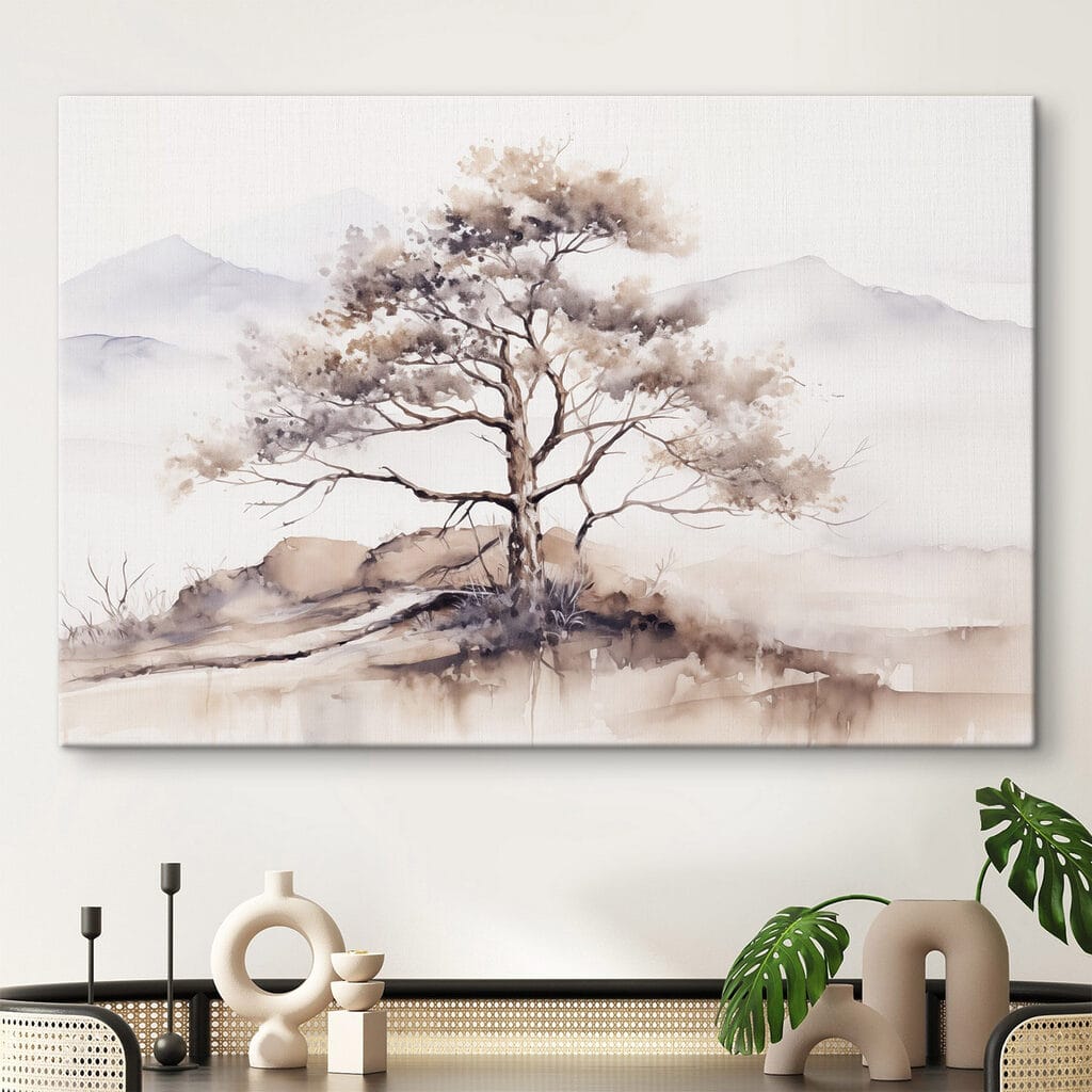 Arbre dans la brume — intérieur 2