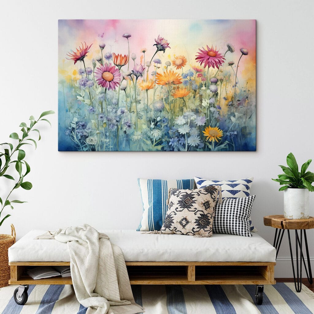 Fleurs sauvages à l’aube — intérieur 1