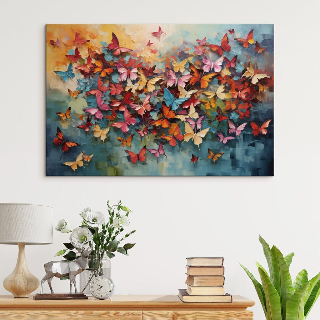 Nuée de papillons — intérieur 2