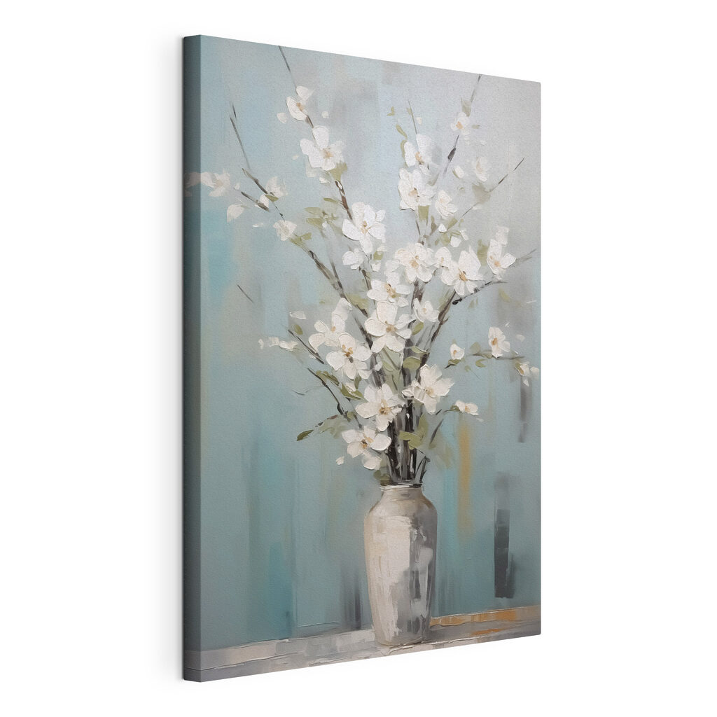 Vase de rameaux fleuris — vue du produit