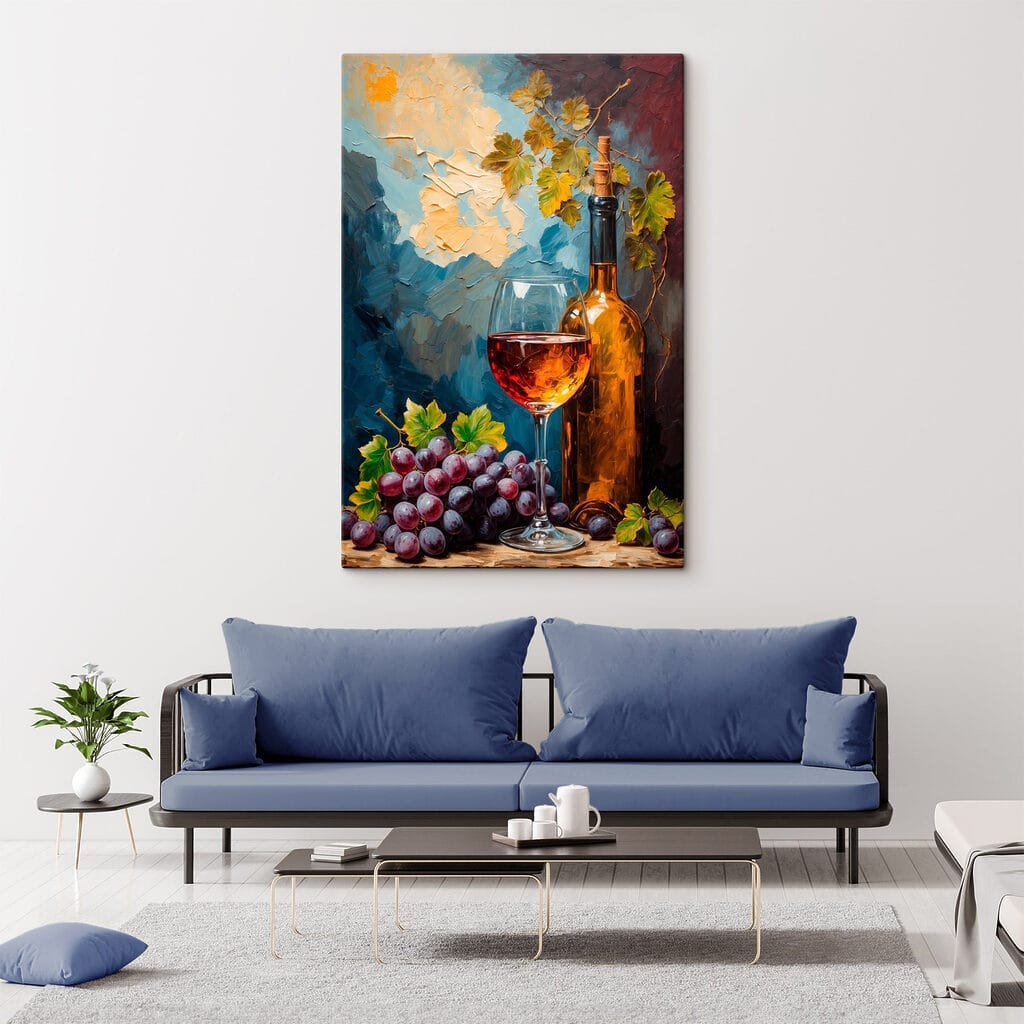 Vin et raisins — intérieur 2