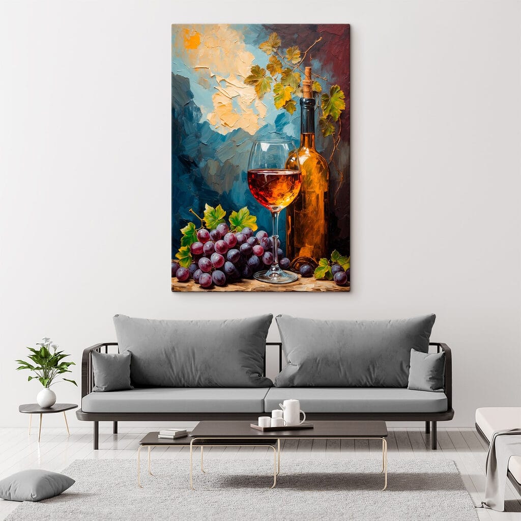 Vin et raisins — intérieur 4