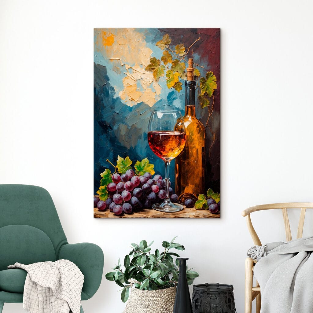 Vin et raisins — intérieur 1