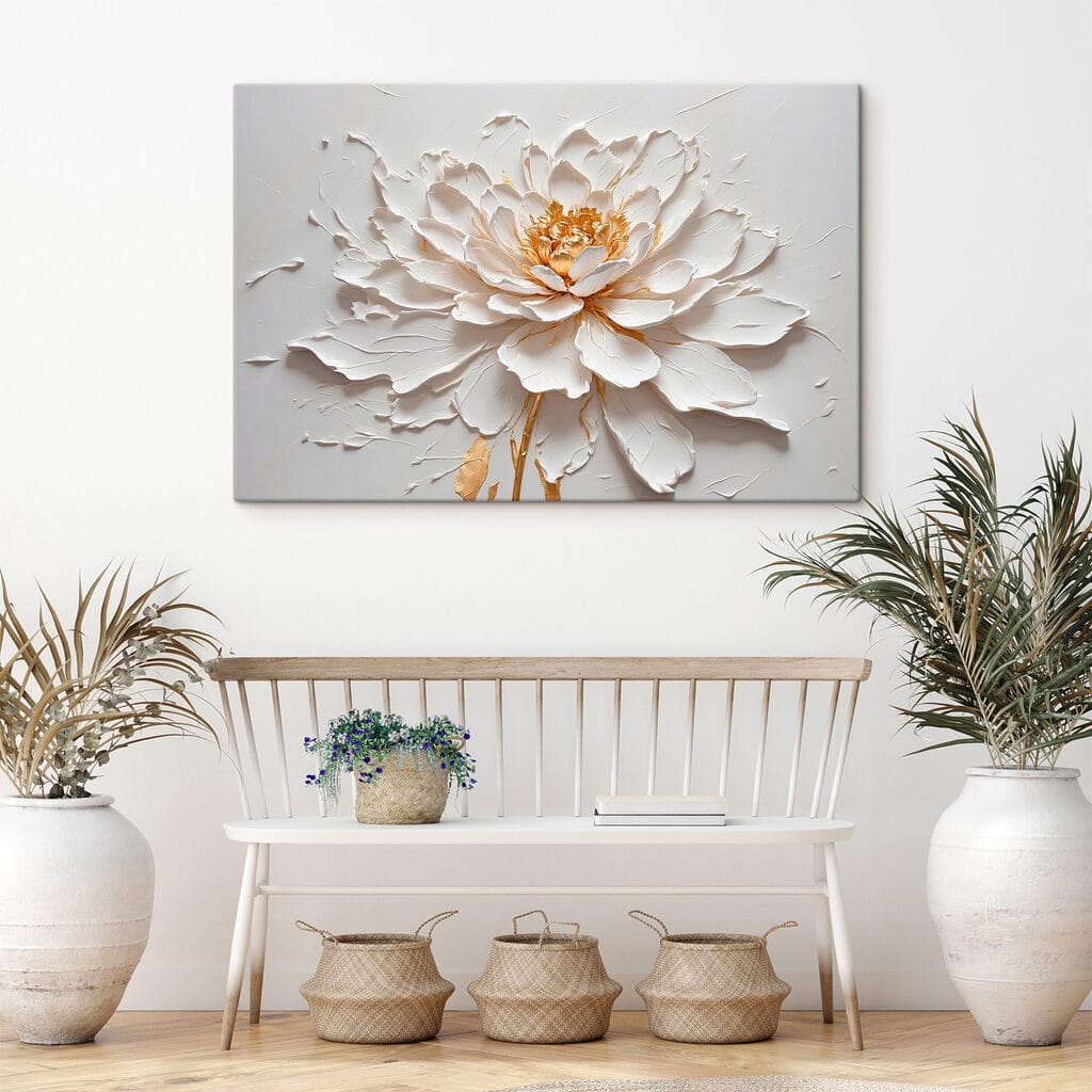 Relief floral délicat — intérieur 4