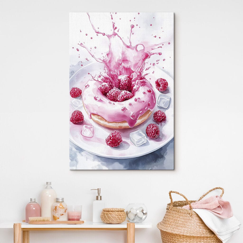 Donut à la framboise — intérieur 2