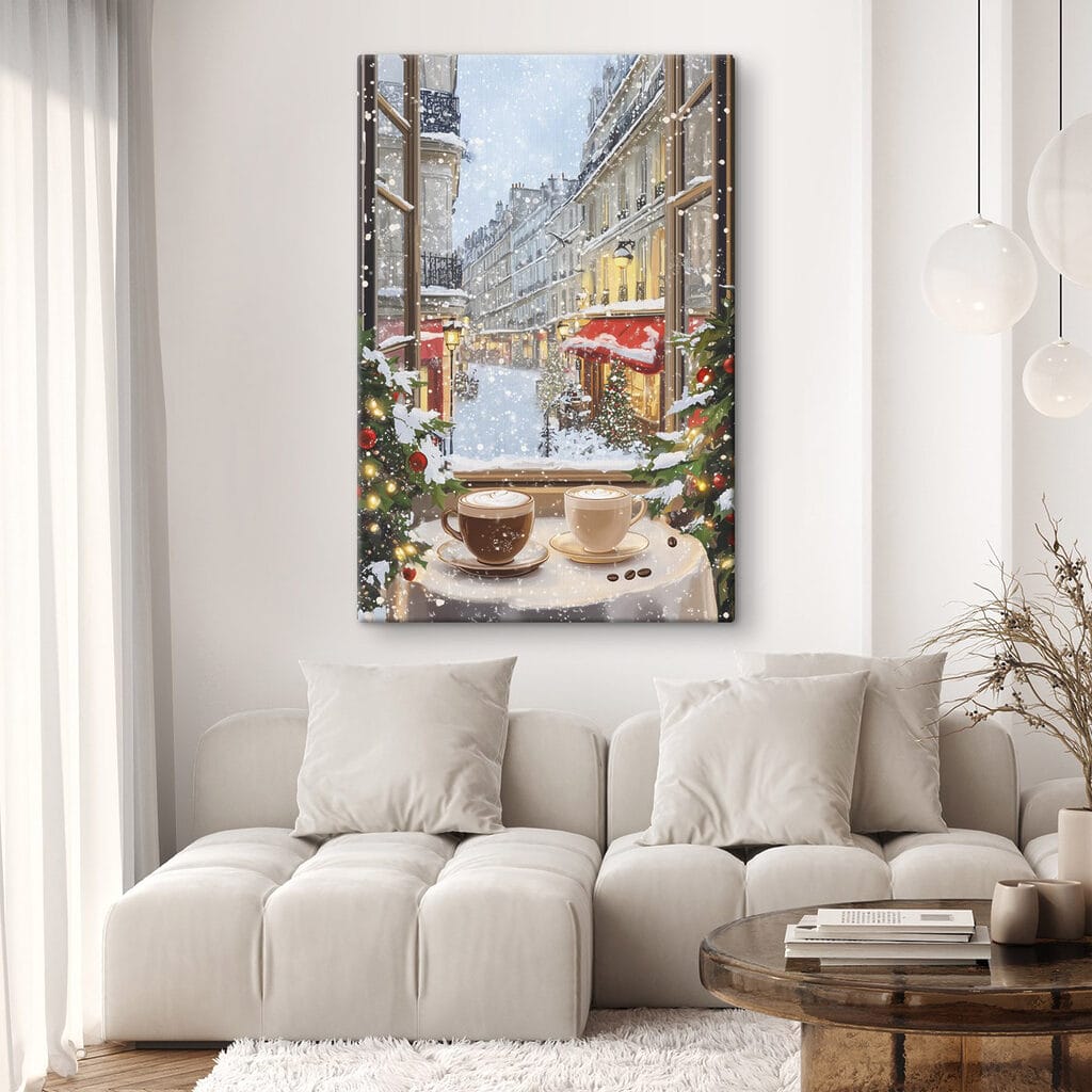 Café à la fenêtre — intérieur 1