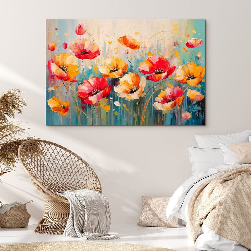 Coquelicots flamboyants — intérieur 2