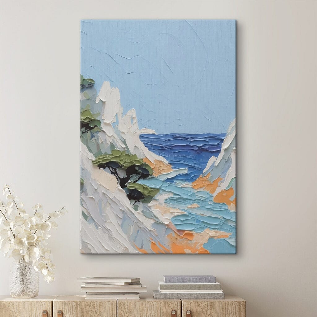 Crique aux rochers blancs — intérieur 1