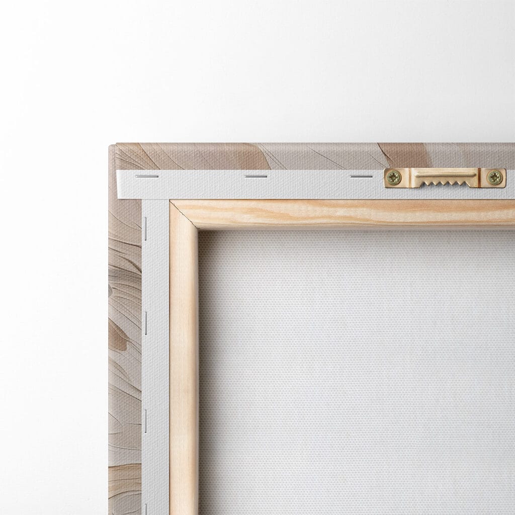 Plis couleur sable — dos