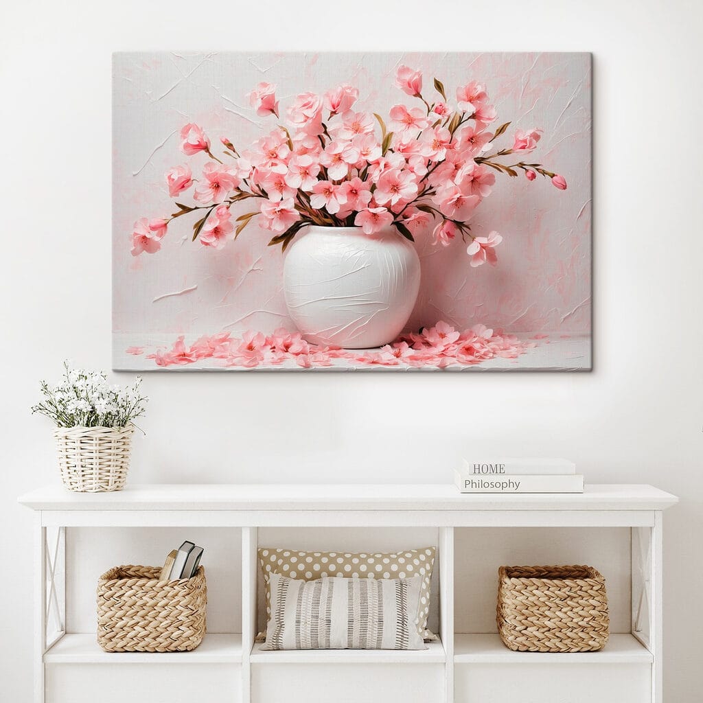 Fleurs au vase rond — intérieur 3