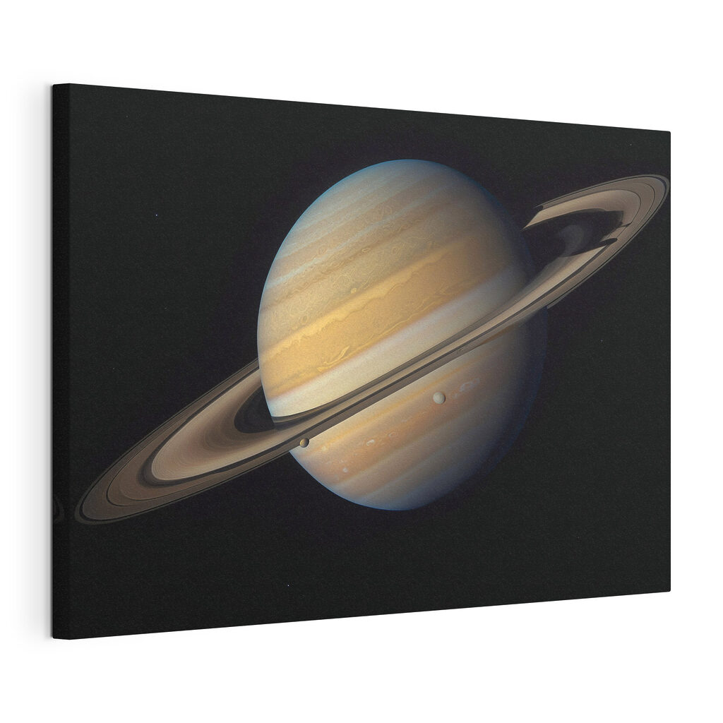 Saturne dans l’espace — vue du produit