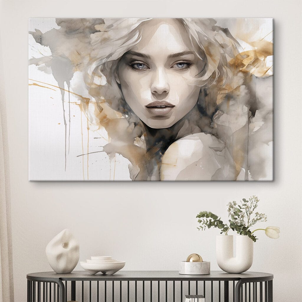 Regard à l’aquarelle grise — intérieur 2