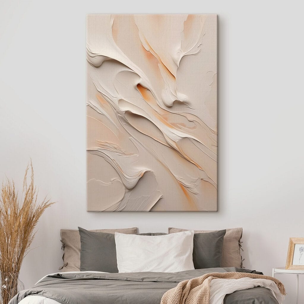 Bandes pêche sur crème — intérieur 2
