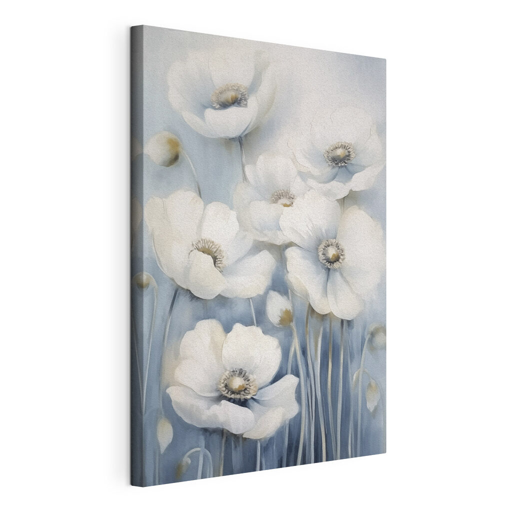 Fleurs blanches élancées — vue du produit