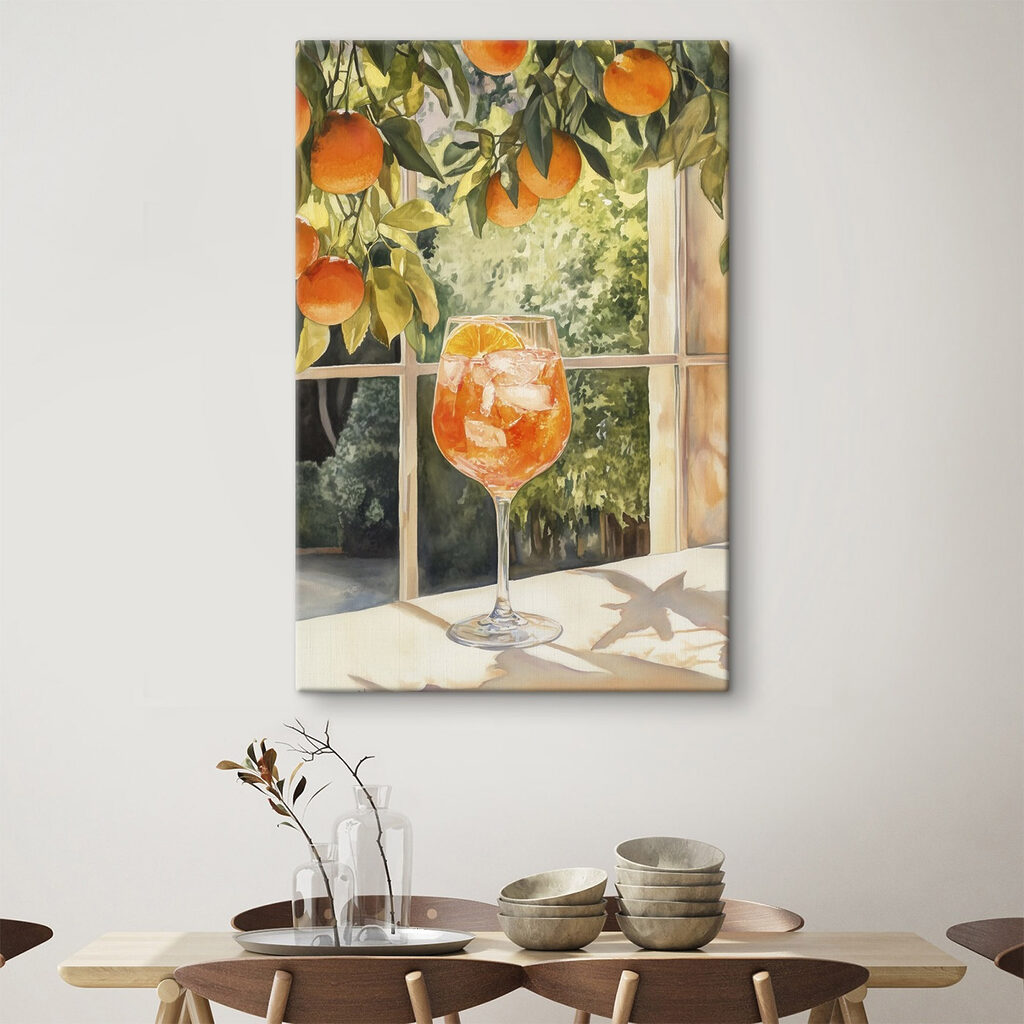 Spritz sous les orangers — intérieur 1