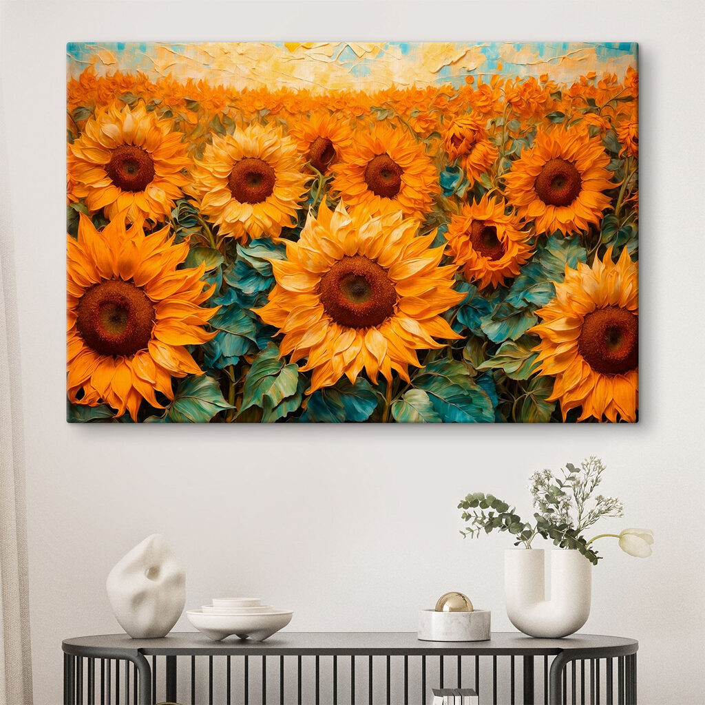 Tournesols jusqu’à l’horizon — intérieur 1