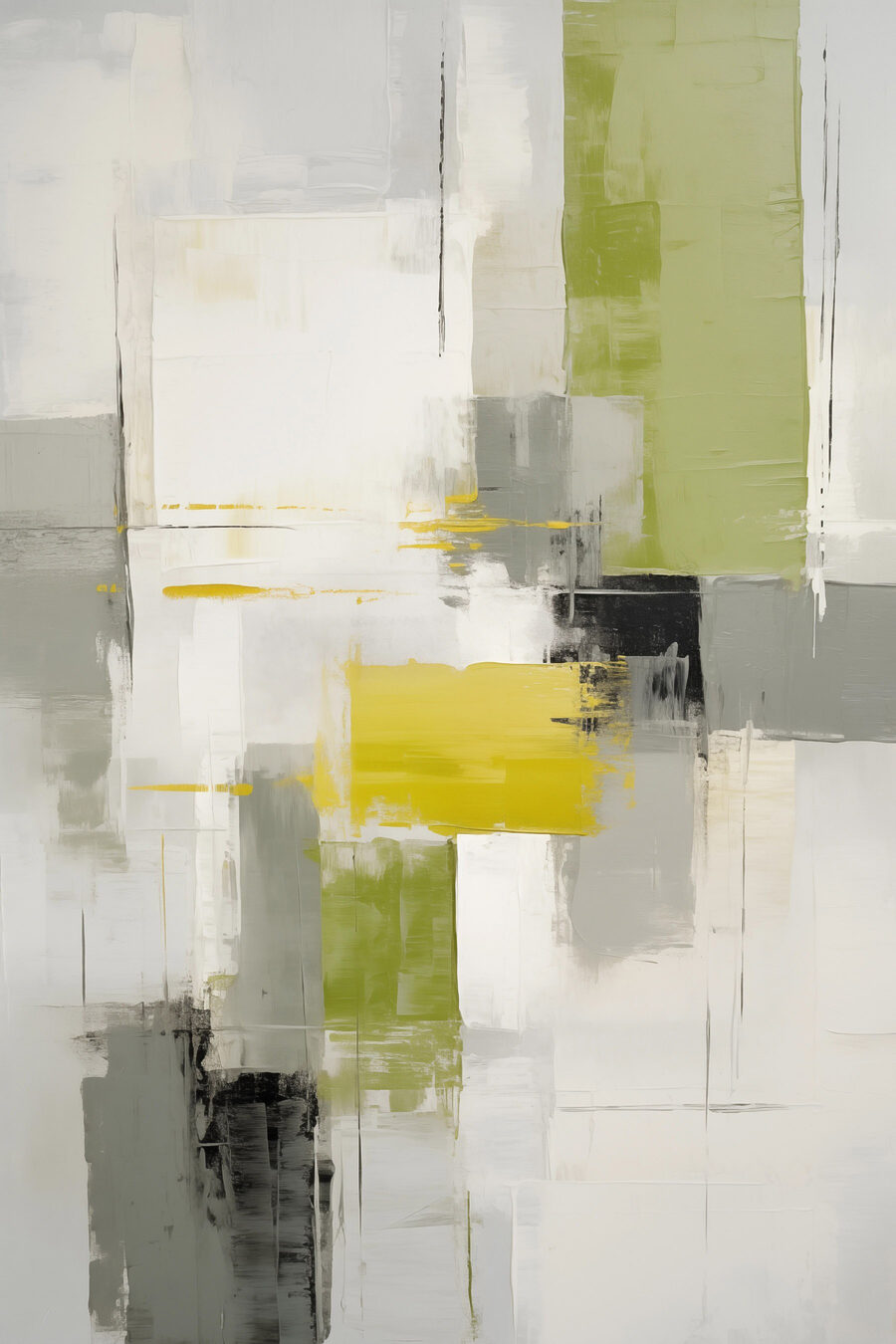 Aplats vert citron — motif complet