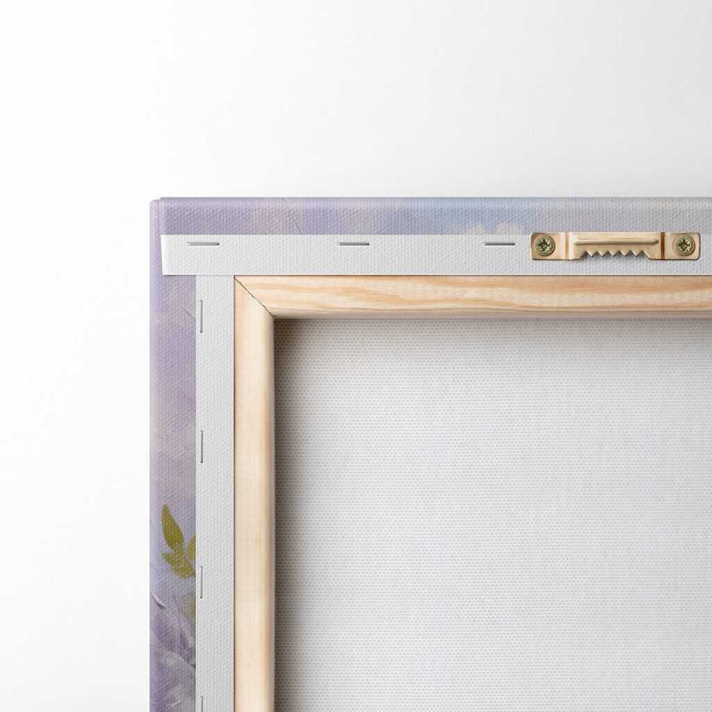 Marguerites et touches lilas — dos