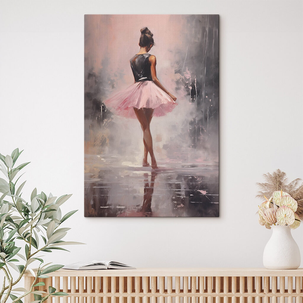 Ballerine au tutu rose — intérieur 1