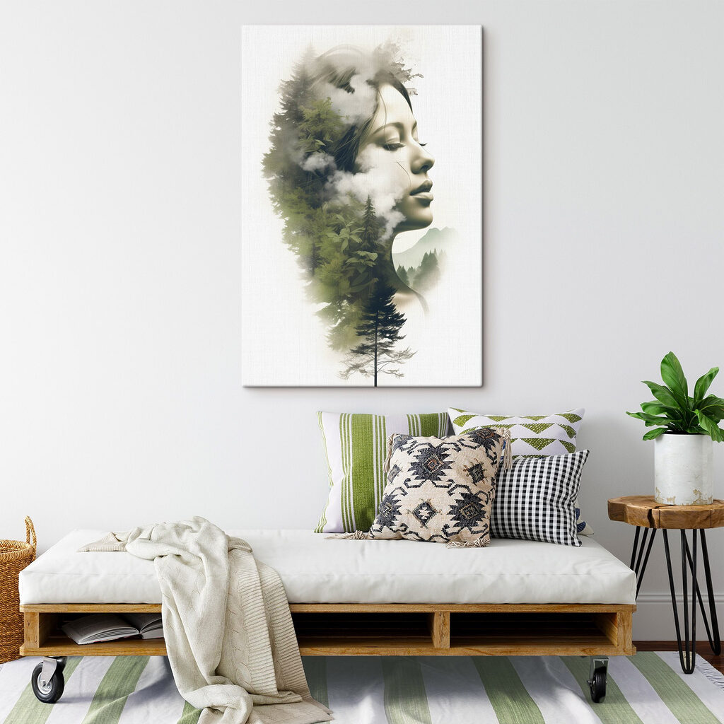 Profil dans la brume — intérieur 2