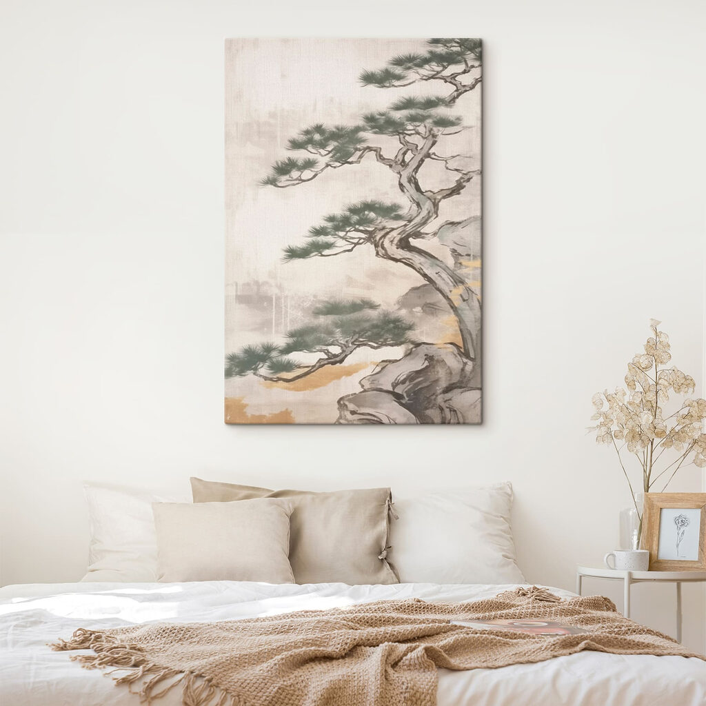 Pin tortueux sur rocher — intérieur 2