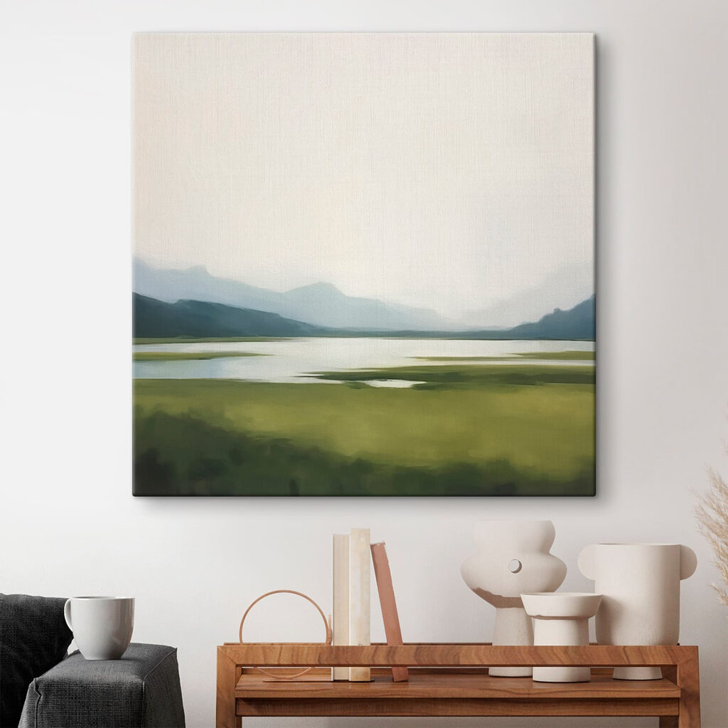 Plaine au ciel pâle — intérieur 1