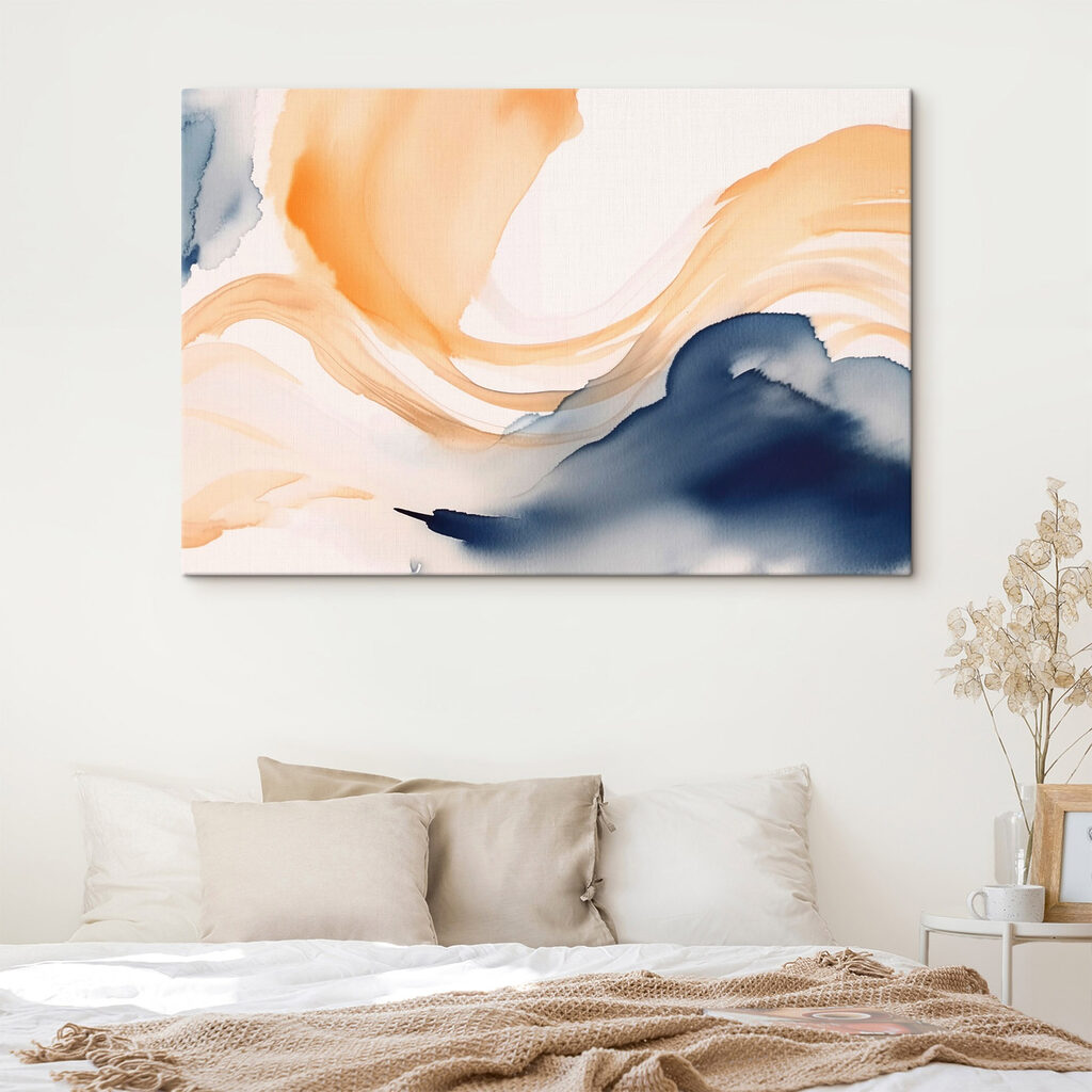Pêche et encre bleue — intérieur 2