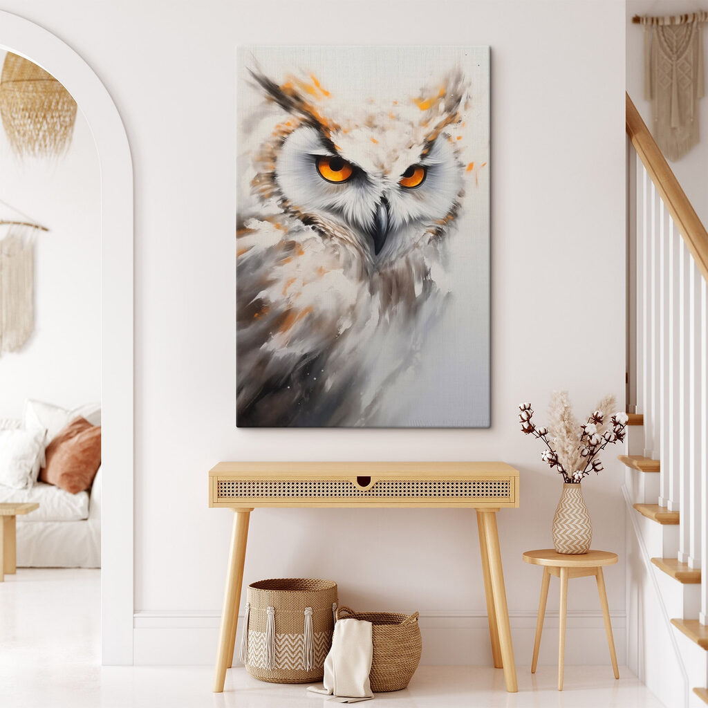 Hibou aux yeux ardents — intérieur 2