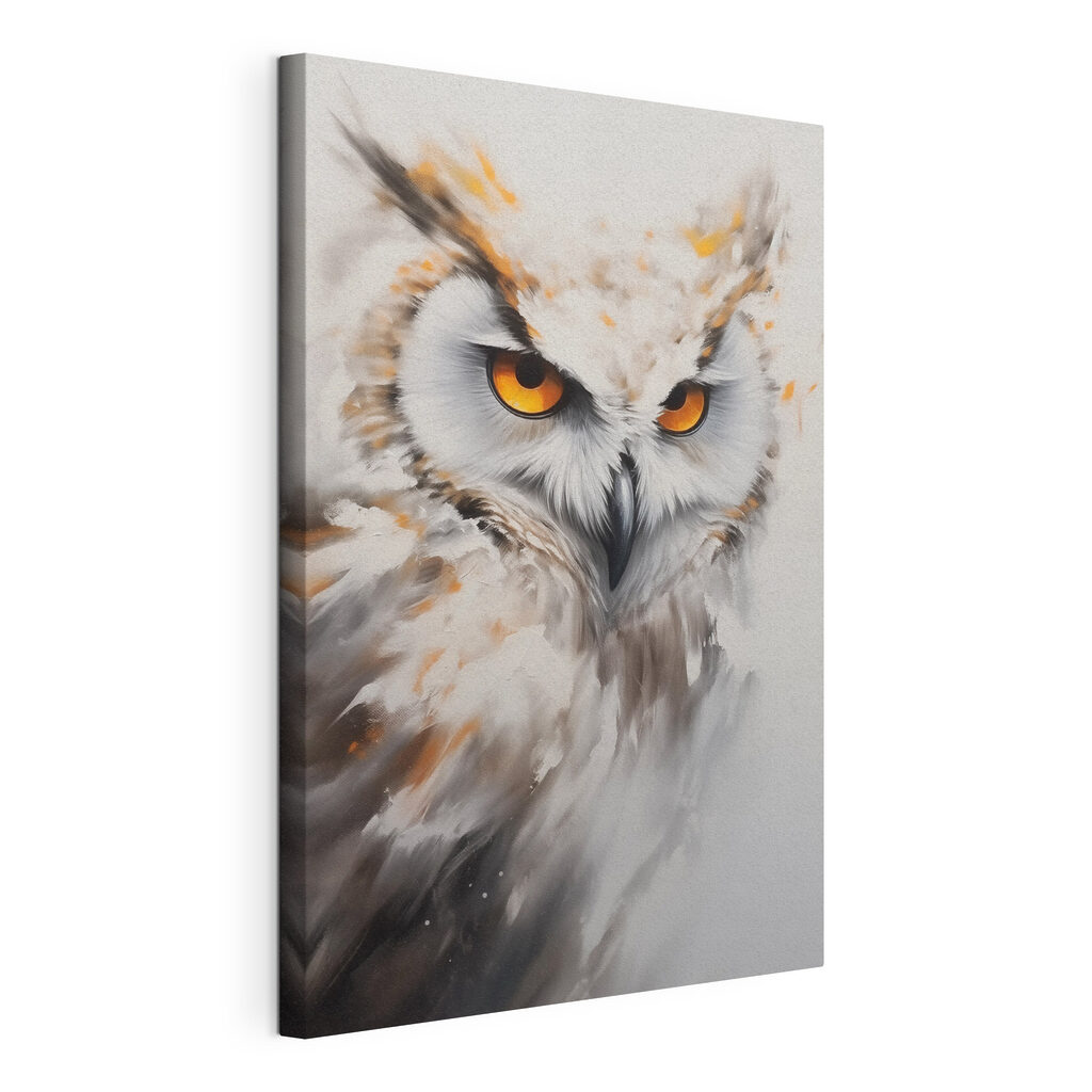 Hibou aux yeux ardents — vue du produit