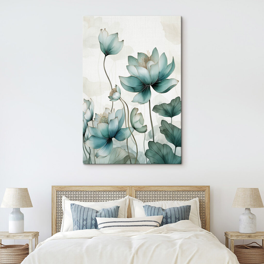 Lotus vert d’eau — intérieur 2
