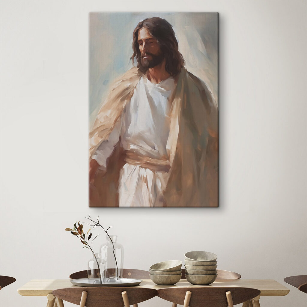 Jésus en touches chaudes — intérieur 2