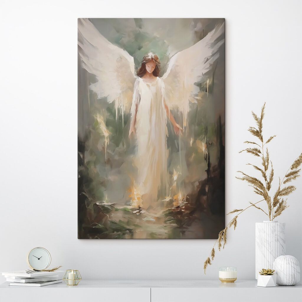Ange au-dessus du sous-bois — intérieur 1