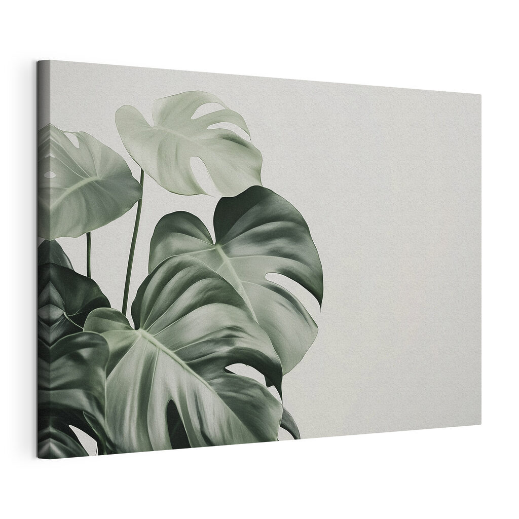 Monstera vert profond — vue du produit