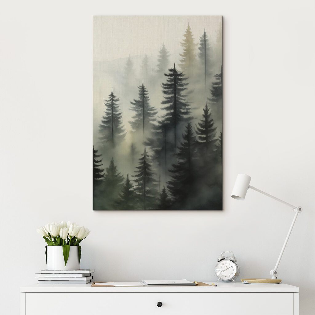 Pins face au lointain — intérieur 1