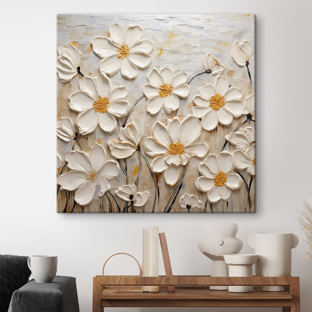 Blancheur en relief — intérieur 2