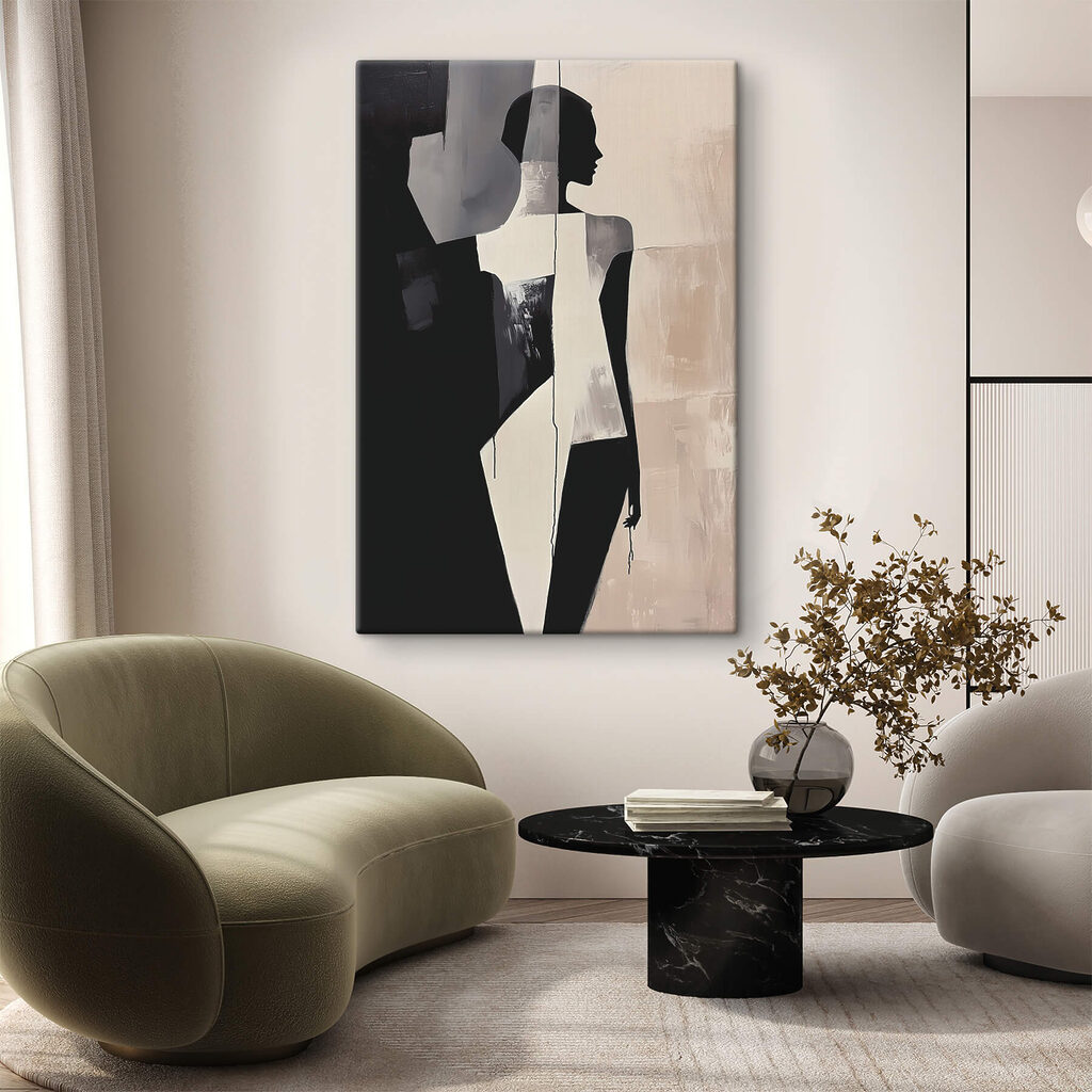 Silhouette féminine épurée — intérieur 2