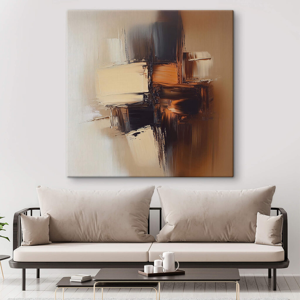 Caramel sur brun profond — intérieur 2